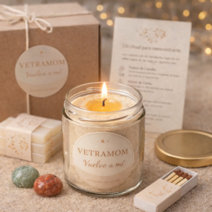 Vuelvo a mí – Kit de Vela para Ritual de calma